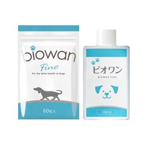 강아지 라이프 비오완 개 고양이 애완 동물 보충제 눈물 장내 환경 유산균 국산 무첨가 휴먼 그레이드 60 입입 ([눈물이나 닦아 액] 첨부)