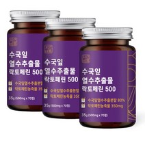 자연바름 수국잎 열수 추출물 수국 락토페린 모로오렌지 발효율피, 70정 x 3개