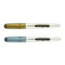 은색 금색 네임펜M 굵은글씨용 네임펜굵은글씨용, 은색1자루