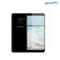 [스크린웨어] 1+1 삼성 갤럭시A8 2018 방탄 액정보호 필름, 고광택(2매)
