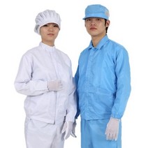 MK 제전방진복 상의 C카라 정전기방지 크린룸 제전복 방진복, XL, 핑크, 1개