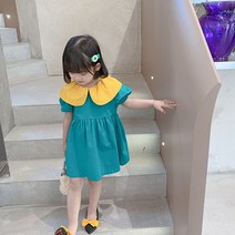 PigPug 목귓가 인형 칼라 원피스