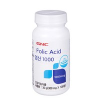 [AK PLAZA] [GNC][AK백화점] 엽산1000(100정), 단품, 단품