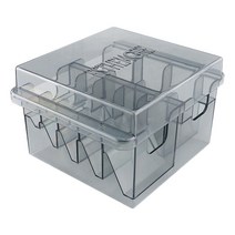 노 브랜드 8 pcs 헤어 클리퍼 트리머 제한 빗 가이드 wahl 용 이발사 그리드베이스 보관함, 이발기용 상자