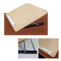 마이찰리_제도판 각도조절테이블 용품 책상 와이드독서대 체도용 보조 용판_MyCharlie, 옵션없는_단일상품