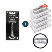 도루코 안전면도기+화장도 면도날 4박스(40p) SGA2000