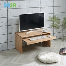 사사가구 우드픽 참죽 원목 와이드서랍장 1200, 내추럴