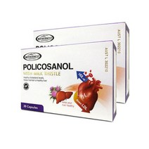 MOTHER NEST 마더네스트 폴리코사놀 위드 밀크씨슬 30정 2팩 Policosanol with Milk Thistle, 2개