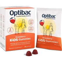 OptiBac Probiotics Kids 옵티박 프로바이오틱스 키즈 구미 30 비건 구미