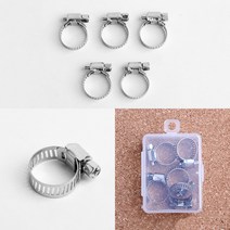 호스클립 호스클램프 스텐호스밴드 호스밴드 5P