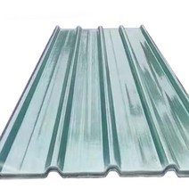 FRP 도단 10장 창고 골 공사 슬레이트 공장 지붕 방수 판 넬, 길이1.5m 두께1.5mm 10장