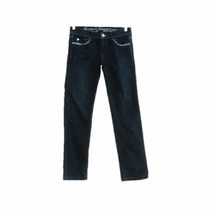 Guess 진청 데님 스키니진 여자 3110