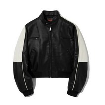 이랜드 [그루브라임플레이]플레이 남성 RACING VEGAN LEATHER 점퍼 GP-L110-1_강서점