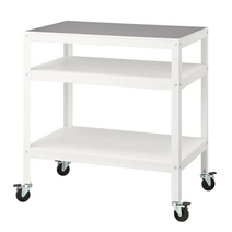 이케아 BROR 브로르 카트 화이트 85x55cm 804.538.70