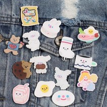뱃지 패션핀뱃지 캐릭터뱃지 일러스트뱃지 (19종 택1), 쿠팡 9