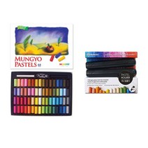 문교 일반 사각파스텔 64p + 파스텔홀더 2p, 64색, 3세트