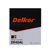 델코배터리 DF타입 차량용 자동차배터리 DF 40AL 60L 68R 80L 80R 90L 90R 100L 100R 현대차 기아차 삼성차 쉐보레 쌍용, DF40AL, 폐전지반납/공구미대여, 1개