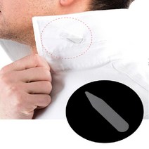 셔츠카라고정 와이셔츠 깃 보강재 세우기 고정 플라스틱, 단품, 단품