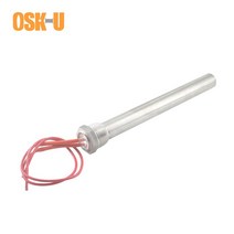 히터 부품 호환 DN20 3/4 "스레드 카트리지 히터 220V 관형 요소 20mm 튜브 직경 전기 난방 0.3/0.5/1, 2KW 20x300mm