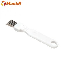Manidi야채 분쇄기 스테인레스 스틸 대파 절단기 대파 절단기 야채 절단기 슬라이서 1 개, 하나, 1pcs