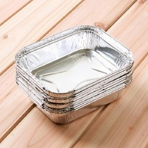 10P 은박도시락 17.3X14.2CM 호일용기 알루미늄일회용용기