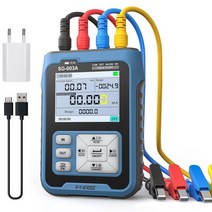 전류 신호 발생기 충전식 휴대용 TFT LCD 디스플레이 시뮬레이터 PWM 펄스 출력 테스트 2023 0-10V 4-, 01 blue