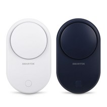 스마텍 휴대용 올인원 선풍기 ST-HF700 (목걸이형 탁상형 핸디형), 다크블루