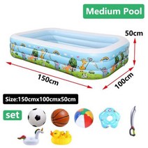 조립식수영장그늘막 컨테이너 간이 야외수영장 여름 어린이 수영장 큰 재미 잔디 물 슬라이드 풍선 장난감 액세서리 세트, Medium1