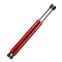 기아 Carens UN 2nd MPV 2006-2013 가스 충전 후방 뒷문 cartbon 섬유 가스 스프링 스트럿츠 지원 댐퍼 570mm, 레드 탄소 섬유