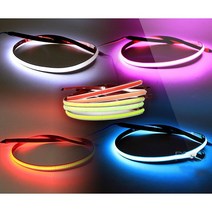 오토바이 LED 튜닝 60cm 방수바 고휘도 면발광 싸이키 바이크 튜닝 led 줄조명 줄네온, 아이스블루