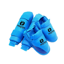 태권도 보호구 leg hand foot protector sparring gear set shin guard 여성 bands palm 권투 장갑 karate shoes mma, 빨간색