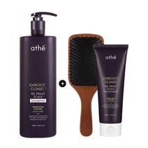 아떼 아떼 앤루트 샴푸 1L 200ml 트리트먼트 브러쉬 증정