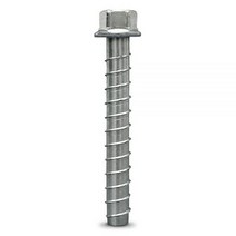 Simpson Strong-Tie THD37400H Titen HD 콘크리트 나사 앵커 (아연) 3/8 x 4 50ct