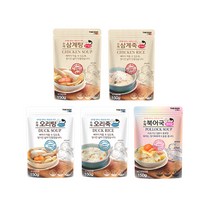 더독 삼계탕 삼계죽 오리탕 오리죽 북어국 6개 골라담기 반려동물 보양식 영양식, 삼계탕3+오리탕3