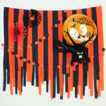 할로윈파티 장식세트 [블랙트리 스트리머 할로윈1], 단품