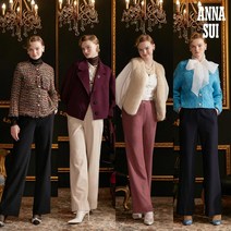 [최초가 99000원] ANNA SUI 와이드 캐시미어 울 블렌딩 팬츠 1종