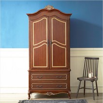 [유캐슬] 로젠 엔틱 원목 이불장 옷장 입본장 장롱, 상세 설명 참조