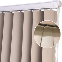 썬룸 전동 우드 세로형 유리문 도어 수직 블라인드 슬랫 클립 보호기 코튼 린넨 천 DIY 수리 곡선 교체 세, 한개옵션0