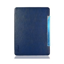 플립 북 커버 케이스 빛나다 4 킨들의 5 D01100 전자 책 고품질 Pu 포켓 방 파우치 K4 K5 폴리오 케이스 스크린 필름, Nvblue