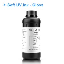 프린터 재생 호환 잉크 UV 수정 프린터용 LED DX4 DX5 DX6 DX7 DX10 TX800 XP600 프린트 엡손 1390 L800 L1800 L805 R1800 500ml, 14.Soft - Gloss