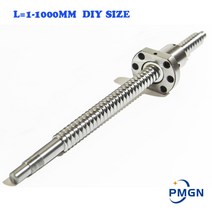 C5 SFU2005 볼 스크류 사용자 정의 가능한 모든 크기 처리 모드 3D 프린터 용 볼 나사 볼 스크류 RM 2005, 06 400MM