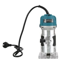 목재 r v v v 목공 트리밍 슬로팅 머신 전동 밀링 조각 기계용, 01 only trimmer, 220V EU Plug