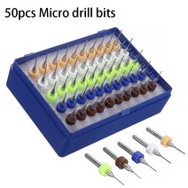 함마드릴 Hamma Drill 50 개/대 텅스텐 하드 합금 pcb 인쇄 회로 기판 조각 도구 초경 마이크로 드릴 비트, 한개옵션0