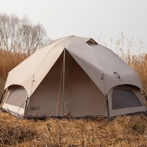 로티캠프 원터치텐트 육각 돔텐트 그란디스 5-6인용, 탄