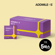 브랜드없음 [애드마일스]하루 한 팩 클렌즈팩(비타민C+코큐텐+셀렌+알로에전잎) x 5박스, 선택완료, 단품없음