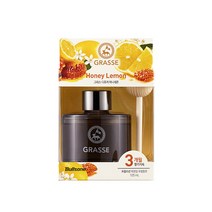 불스원 프리미엄 그라스 차량용 디퓨저, 105ml, 허니레몬