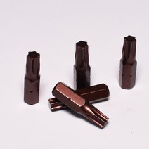 5개 Torx 스크루 드라이버 비트 세트 S2 스틸 1/4 "육각 생크 마그네틱 T6-T40 구멍 없음 전기 헤드, 08 T27-5Pcs