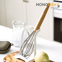 모노그레이 키친툴 실리콘 거품기, 단품, 1개