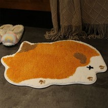 DFMEI 동물 욕실 문 앞 카펫 침실 에일리언 캐시미어 모방 인쇄 형태 불규칙 카펫