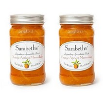 Sarabeths 사라베스 오렌지 살구 레전드 마멀레이드 잼 스프레드 510g 2팩, 2개